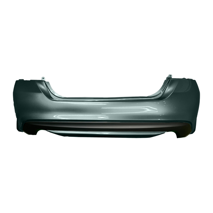2016-2018 Nissan Altima Rear Bumper Without Sensor Holes - NI1100309-Partify-Painted-Replacement-Body-Parts