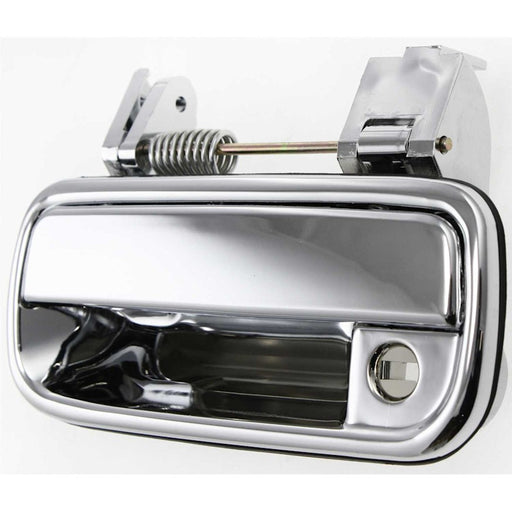 1989-1995 Toyota 4Runner/Pickup Front Driver Side Exterior Door Handle Chrome/Chrome - TO1310144-Partify-Painted-Replacement-Body-Parts