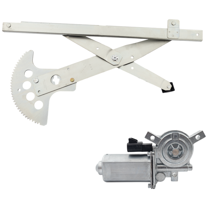 1997-2005 Chevrolet Classic/Malibu/Oldsmobile Cutlass Front Passenger Side Window Regulator Power Regulator Only - GM1351219-Partify-Painted-Replacement-Body-Parts