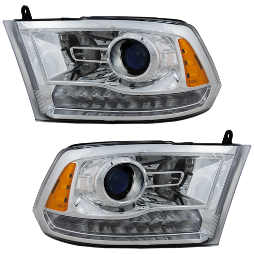 2009-2012 Dodge Ram 1500/2500/3500/Ram 1500/2500/3500 Headlight Set - CH2505129-Partify-Painted-Replacement-Body-Parts