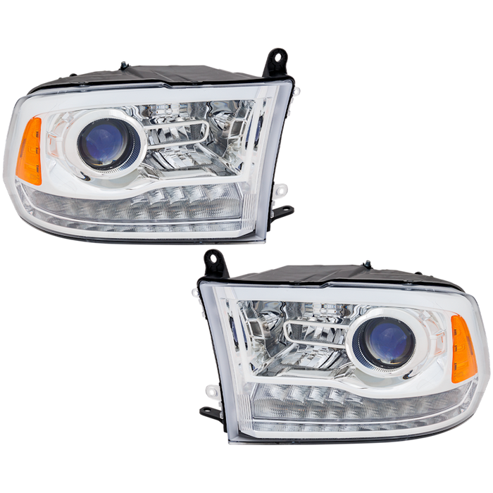 2009-2012 Dodge Ram 1500/2500/3500/Ram 1500/2500/3500 Headlight Set - CH2505130-Partify-Painted-Replacement-Body-Parts