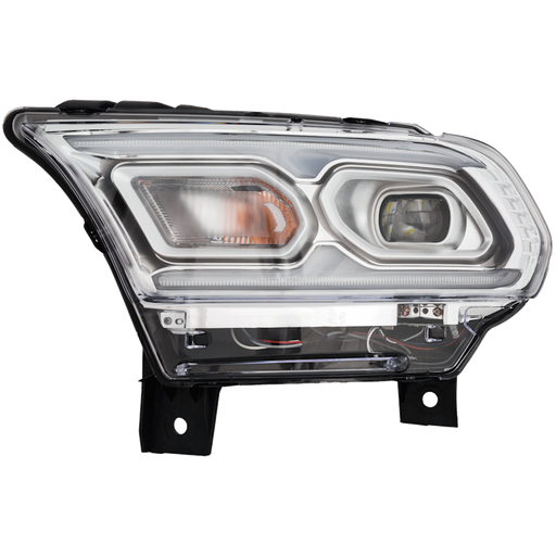 2021-2024 Dodge Durango Driver Side Headlight Assembly Standard Type Chrome Composite - CH2502343-Partify-Painted-Replacement-Body-Parts