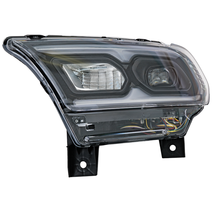 2021-2024 Dodge Durango Driver Side Headlight Assembly Led Type W/O Auto Leveling Composite - CH2502345-Partify-Painted-Replacement-Body-Parts