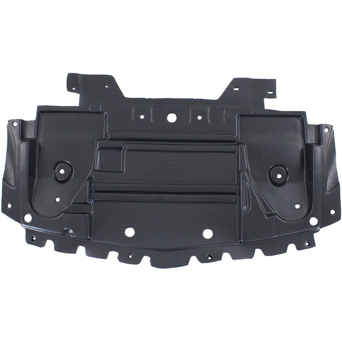 2009-2015 Cadillac CTS V/V Black Diamond/V Luxury/V Premium Black Diamond/Vsport/Vsport Premium Front Lower Bumper Air Shield Air Deflector Assembly W/O Styrofoam - GM1091118-Partify-Painted-Replacement-Body-Parts