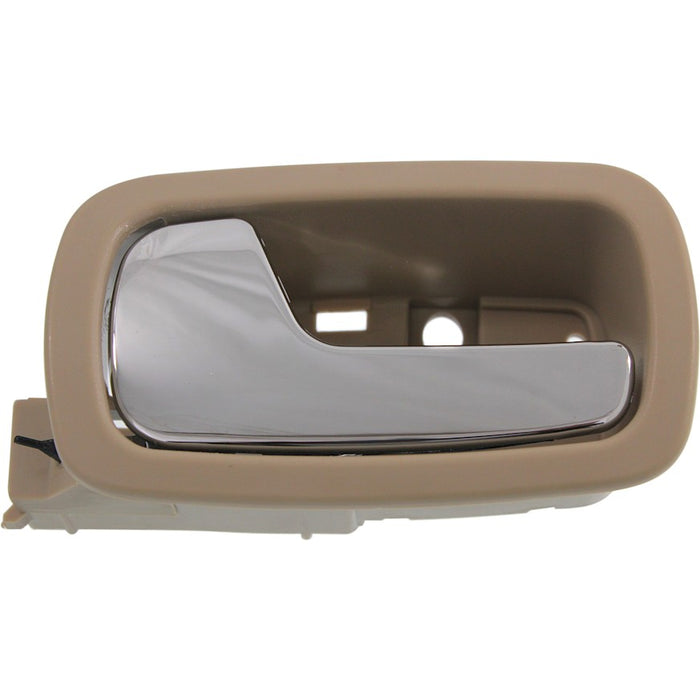 2005-2010 Chevrolet Cobalt/Pontiac G5 Front Driver Side Interior Door Handle Neutral/Chrome Inside - GM1352168-Partify-Painted-Replacement-Body-Parts