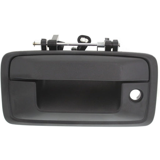 2014-2018 Chevrolet Silverado 1500/2500/GMC Sierra 1500/Sierra 2500/Sierra 3500 Rear Tailgate Handle W/O Camera W/Keyhole Textured - GM1915132-Partify-Painted-Replacement-Body-Parts