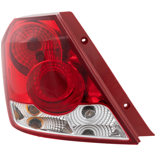 2004-2007 Chevrolet Aveo Driver Side Tail Light Assembly 4 Door Hatchback - GM2800175-Partify-Painted-Replacement-Body-Parts