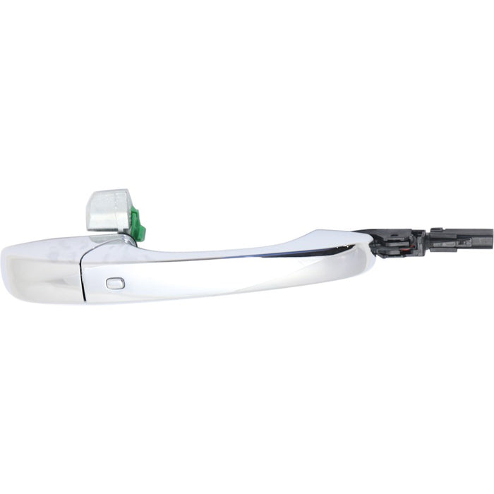 2011-2022 Jeep Grand Cherokee/Dodge Durango Front Passenger Side Exterior Door Handle Chrome - CH1311169-Partify-Painted-Replacement-Body-Parts