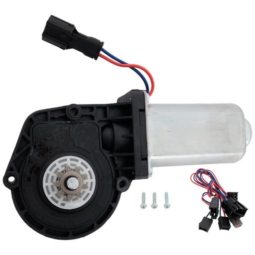 1989-1997 Ford Bronco/F-150/LTD Crown Victoria/Thunderbird/Lincoln Mark VIII/Mercury Cougar/Grand Marquis Front Driver Side Window Motor W/O Regulator Regulator Motor - FO1356105-Partify-Painted-Replacement-Body-Parts