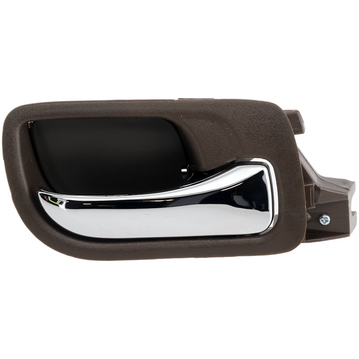 2005-2007 Honda Accord Hybrid Rear Passenger Side Interior Door Handle Taupe/Chrome Inside - HO1553115-Partify-Painted-Replacement-Body-Parts
