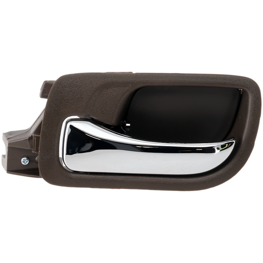 2005-2007 Honda Accord Hybrid Rear Driver Side Interior Door Handle Taupe/Chrome Inside - HO1552115-Partify-Painted-Replacement-Body-Parts