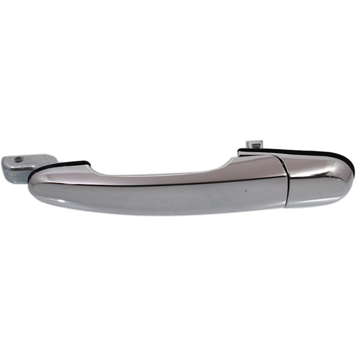 2005-2009 Hyundai Tucson Rear Driver Side Exterior Door Handle Chrome - HY1520120-Partify-Painted-Replacement-Body-Parts