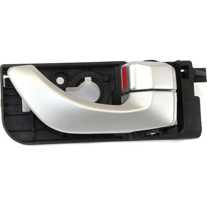 2006-2007 Hyundai Sonata Rear Passenger Side Interior Door Handle Silver Inside - HY1553108-Partify-Painted-Replacement-Body-Parts