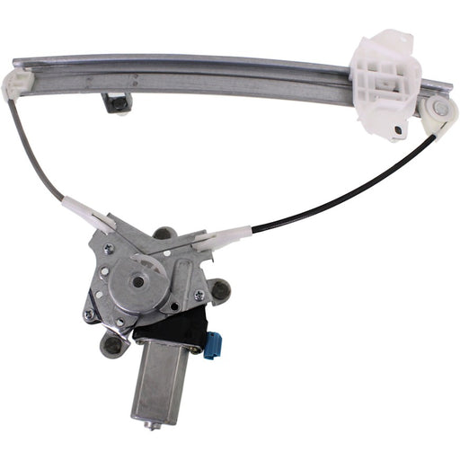 1996-2000 Hyundai Elantra Rear Passenger Side Window Regulator Power Regulator & Motor Assembly - HY1551122-Partify-Painted-Replacement-Body-Parts