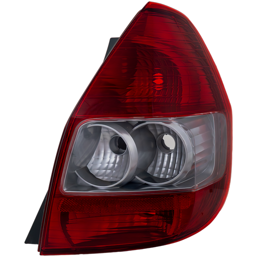 2007-2008 Honda Fit Passenger Side Tail Light Housing Includes Lens - HO2819143-Partify-Painted-Replacement-Body-Parts