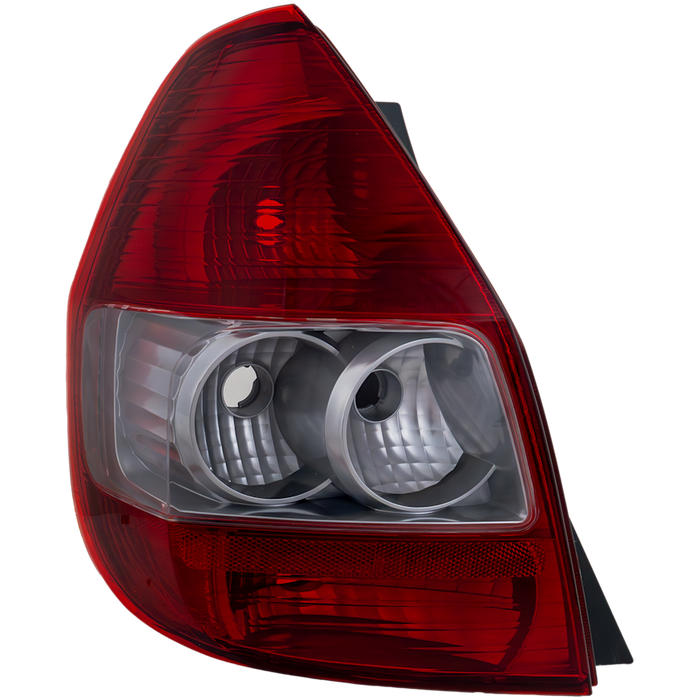 2007-2008 Honda Fit Driver Side Tail Light Housing Includes Lens - HO2818143-Partify-Painted-Replacement-Body-Parts