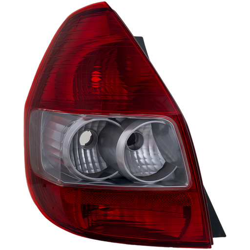 2007-2008 Honda Fit Driver Side Tail Light Housing Includes Lens - HO2818143-Partify-Painted-Replacement-Body-Parts