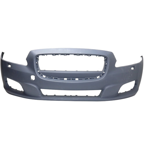 2011-2015 Jaguar XJ Front Bumper W/O Parking Aid Sensors - JA1000148-Partify-Painted-Replacement-Body-Parts