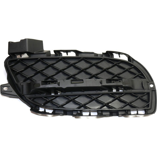 2011-2017 Jaguar XJ Front Passenger Side Bumper Insert Outer Grille Opening W/O Grille Opening Closed Side Mesh - JA1039102-Partify-Painted-Replacement-Body-Parts