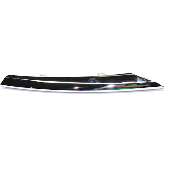 2011-2017 Jaguar XJ Front Passenger Side Bumper Molding Chrome - JA1047103-Partify-Painted-Replacement-Body-Parts