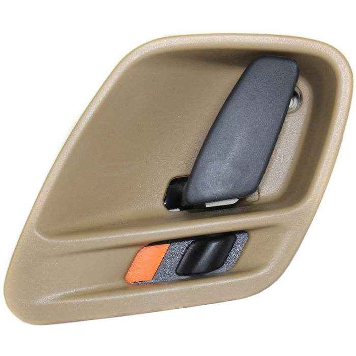 1999-2000 Jeep Grand Cherokee Laredo Front Driver Side Interior Door Handle Camel Inside - CH1352132-Partify-Painted-Replacement-Body-Parts