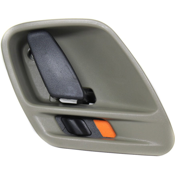 1999-2004 Jeep Grand Cherokee Laredo/Sport Front Passenger Side Interior Door Handle Taupe Inside - CH1353134-Partify-Painted-Replacement-Body-Parts