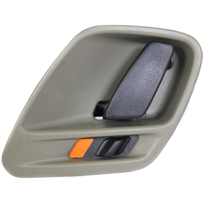 1999-2004 Jeep Grand Cherokee Laredo/Sport Front Driver Side Interior Door Handle Taupe Inside - CH1352134-Partify-Painted-Replacement-Body-Parts