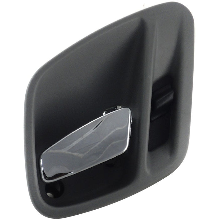 2002-2004 Jeep Grand Cherokee Limited Front Passenger Side Interior Door Handle Chrome/Gray Inside - CH1353149-Partify-Painted-Replacement-Body-Parts