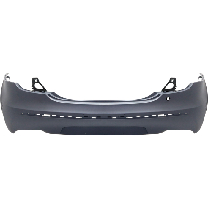 2011-2015 Jaguar XJ Rear Bumper W/O Parking Aid Sensors - JA1100131-Partify-Painted-Replacement-Body-Parts
