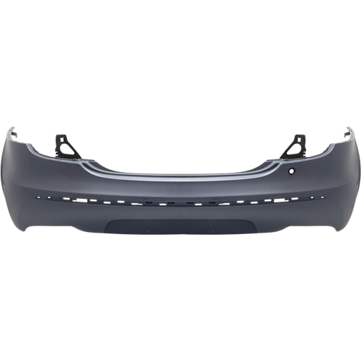2011-2015 Jaguar XJ Rear Bumper W/O Parking Aid Sensors - JA1100131-Partify-Painted-Replacement-Body-Parts