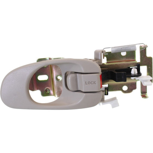 1998-2001 Kia Sephia Front Passenger Side Interior Door Handle Beige Inside - KI1353104-Partify-Painted-Replacement-Body-Parts