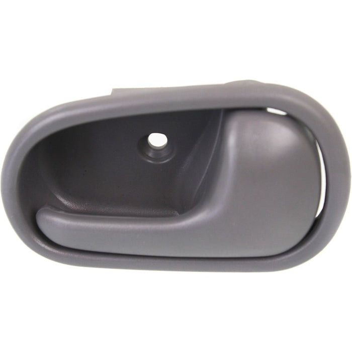 2001-2002 Kia Rio Cinco/RX-V Front Passenger Side Interior Door Handle Gray Inside - KI1353120-Partify-Painted-Replacement-Body-Parts