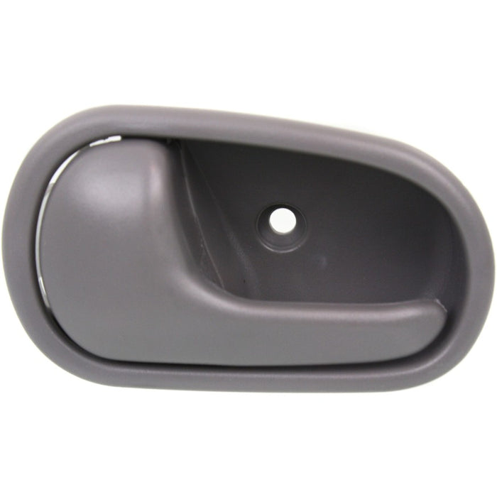2001-2002 Kia Rio Cinco/RX-V Front Driver Side Interior Door Handle Gray Inside - KI1352120-Partify-Painted-Replacement-Body-Parts