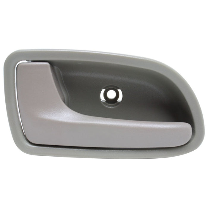 2003-2005 Kia Rio Cinco/RX-V Rear Driver Side Interior Door Handle Beige Inside - KI1552103-Partify-Painted-Replacement-Body-Parts