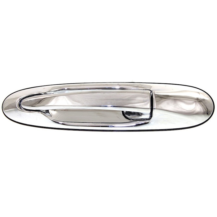 1998-2002 Lincoln Town Car Rear Driver Side Exterior Door Handle Chrome - FO1520115-Partify-Painted-Replacement-Body-Parts