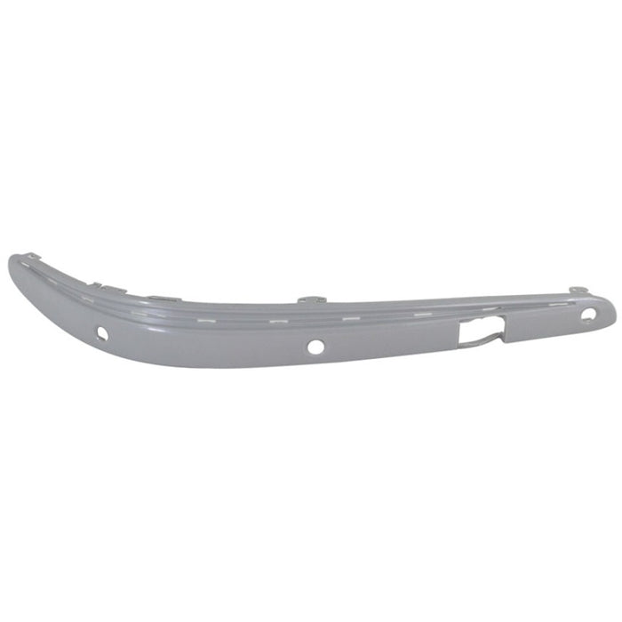 2003-2005 Mercedes-Benz E320/E500/E55 AMG 4Matic/Base/Base Front Passenger Side Bumper Impact Strip W/Parktronic W/Sport Package Except Cdi W/O Chrome Molding - MB1059108-Partify-Painted-Replacement-Body-Parts
