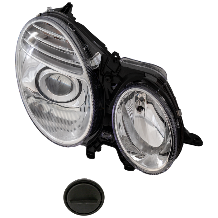 2003-2009 Mercedes-Benz E320/E500/E55 AMG/E550 Passenger Side Headlight Assembly Bi-Xenon Composite 4 Door Sedan - MB2503107-Partify-Painted-Replacement-Body-Parts