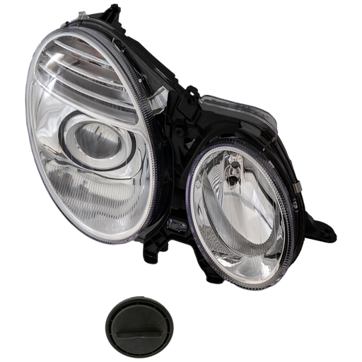 2003-2009 Mercedes-Benz E320/E500/E55 AMG/E550 Passenger Side Headlight Assembly Bi-Xenon Composite 4 Door Sedan - MB2503107-Partify-Painted-Replacement-Body-Parts
