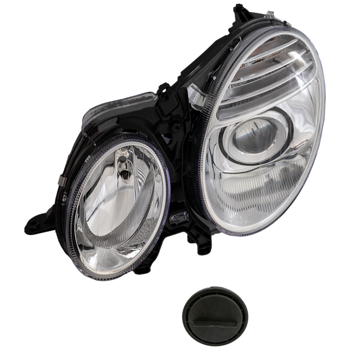 2003-2009 Mercedes-Benz E320/E500/E55 AMG/E550 Driver Side Headlight Assembly Bi-Xenon Composite 4 Door Sedan - MB2502107-Partify-Painted-Replacement-Body-Parts