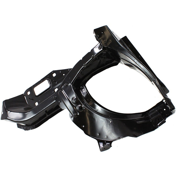 2006-2012 Mercedes-Benz GL320/GL350/GL450/GL550/ML320/ML350/ML450/ML500/ML550/ML63 AMG Bluetec 4Matic/Bluetec 4Matic/CDI Driver Side Headlight Mounting Panel Front Lamp Panel/Rad Side Support - MB1221102-Partify-Painted-Replacement-Body-Parts