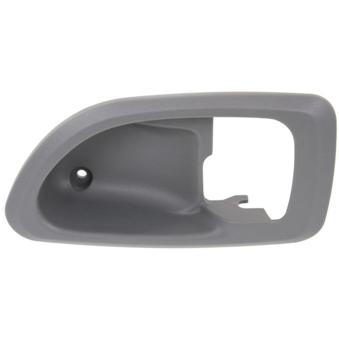 1999-2005 Chrysler Sebring/Dodge Stratus/Mitsubishi Galant Front Driver Side Interior Door Handle Bezel Gray Inside Bezel - MI1358105-Partify-Painted-Replacement-Body-Parts
