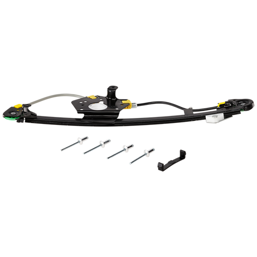 2000-2003 Mercedes-Benz E320/E430/E55 AMG Rear Passenger Side Window Regulator Power W/O Motor 4 Door - MB1551104-Partify-Painted-Replacement-Body-Parts