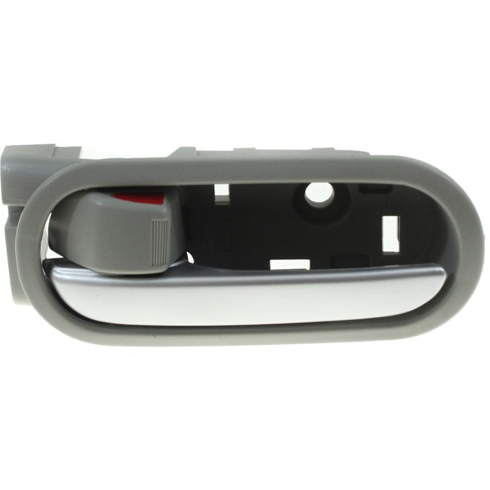 2011-2014 Mazda 2 Front Driver Side Interior Door Handle Silver Inside - MA1352115-Partify-Painted-Replacement-Body-Parts