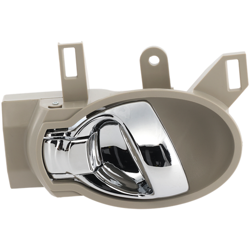 2009-2014 Nissan Cube S/SL Front Passenger Side Interior Door Handle Gray Inside - NI1353160-Partify-Painted-Replacement-Body-Parts