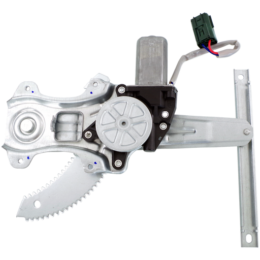 2011-2015 Nissan Juke/LEAF Rear Passenger Side Window Regulator Regulator & Motor Assembly - NI1551134-Partify-Painted-Replacement-Body-Parts