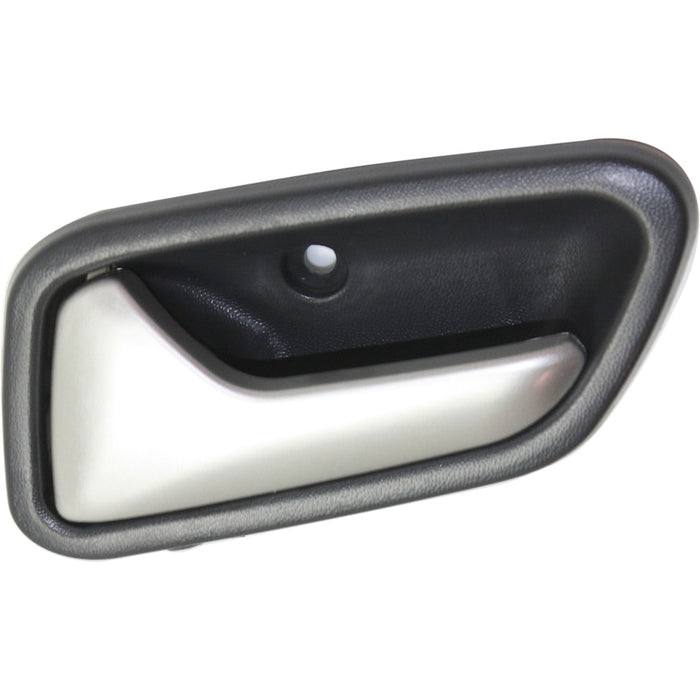 2004-2007 Suzuki Aerio Front Driver Side Interior Door Handle Gray/Silver Inside - SZ1352108-Partify-Painted-Replacement-Body-Parts