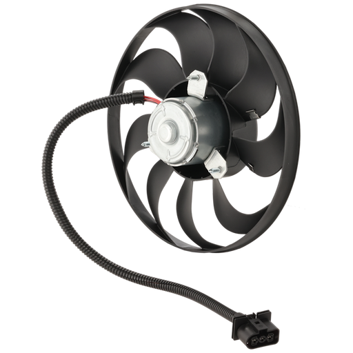 1998-2010 Audi TT Quattro/Volkswagen Beetle/Golf/Jetta Engine Cooling Fan Assembly 220/260 Watt Aeg Brand - VW3117111-Partify-Painted-Replacement-Body-Parts