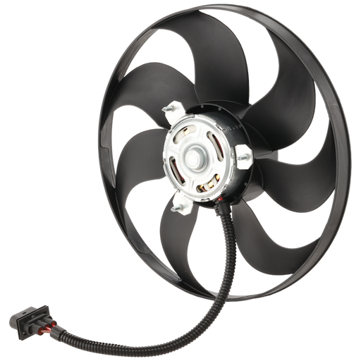 1998-2006 Volkswagen Beetle Driver Side Engine Cooling Fan Assembly Aux Fan Assy - VW3117120-Partify-Painted-Replacement-Body-Parts