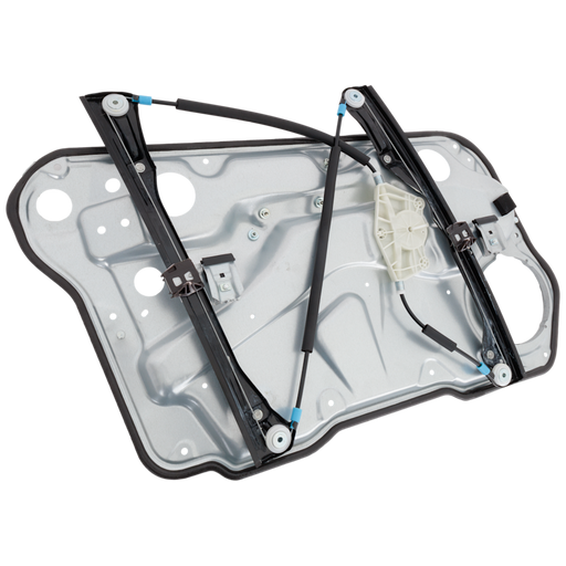 1999-2009 Volkswagen Golf/Golf City/Jetta/Jetta City Front Passenger Side Window Regulator Manual Regulator & Panel Assembly - VW1351117-Partify-Painted-Replacement-Body-Parts