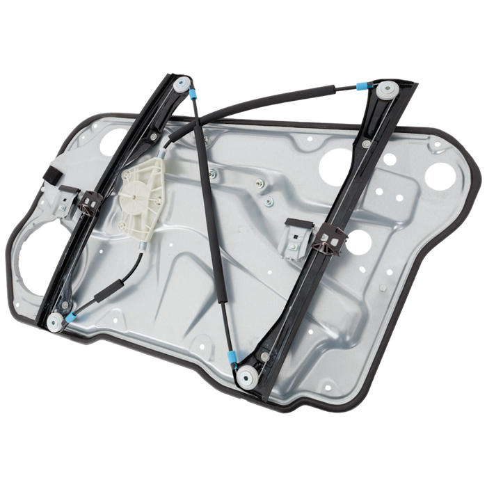 1999-2009 Volkswagen Golf/Golf City/Jetta/Jetta City Front Driver Side Window Regulator Manual Regulator & Panel Assembly - VW1350117-Partify-Painted-Replacement-Body-Parts